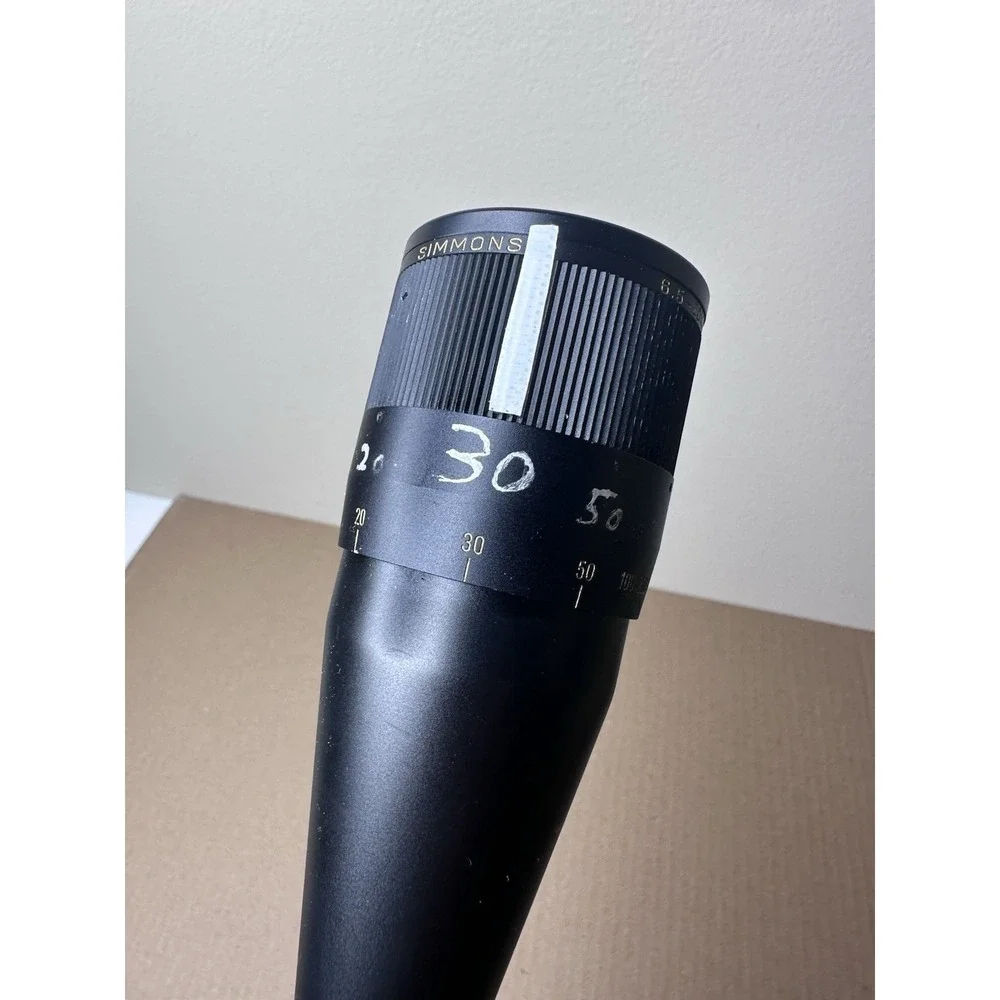 Simmons 6.5-20x40 AO Rifle Scope Adjustable Objective TruPlex Vintage Matte